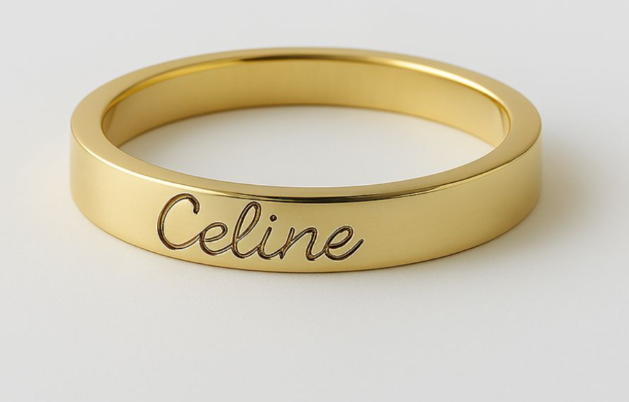 Custom Name Ring