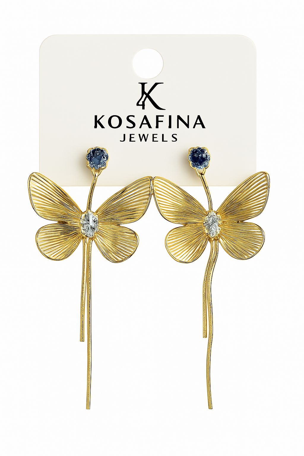Butterfly casual earrings