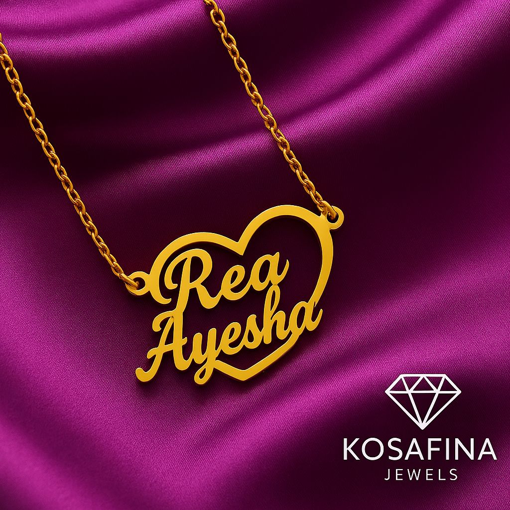 Heart Name Necklace