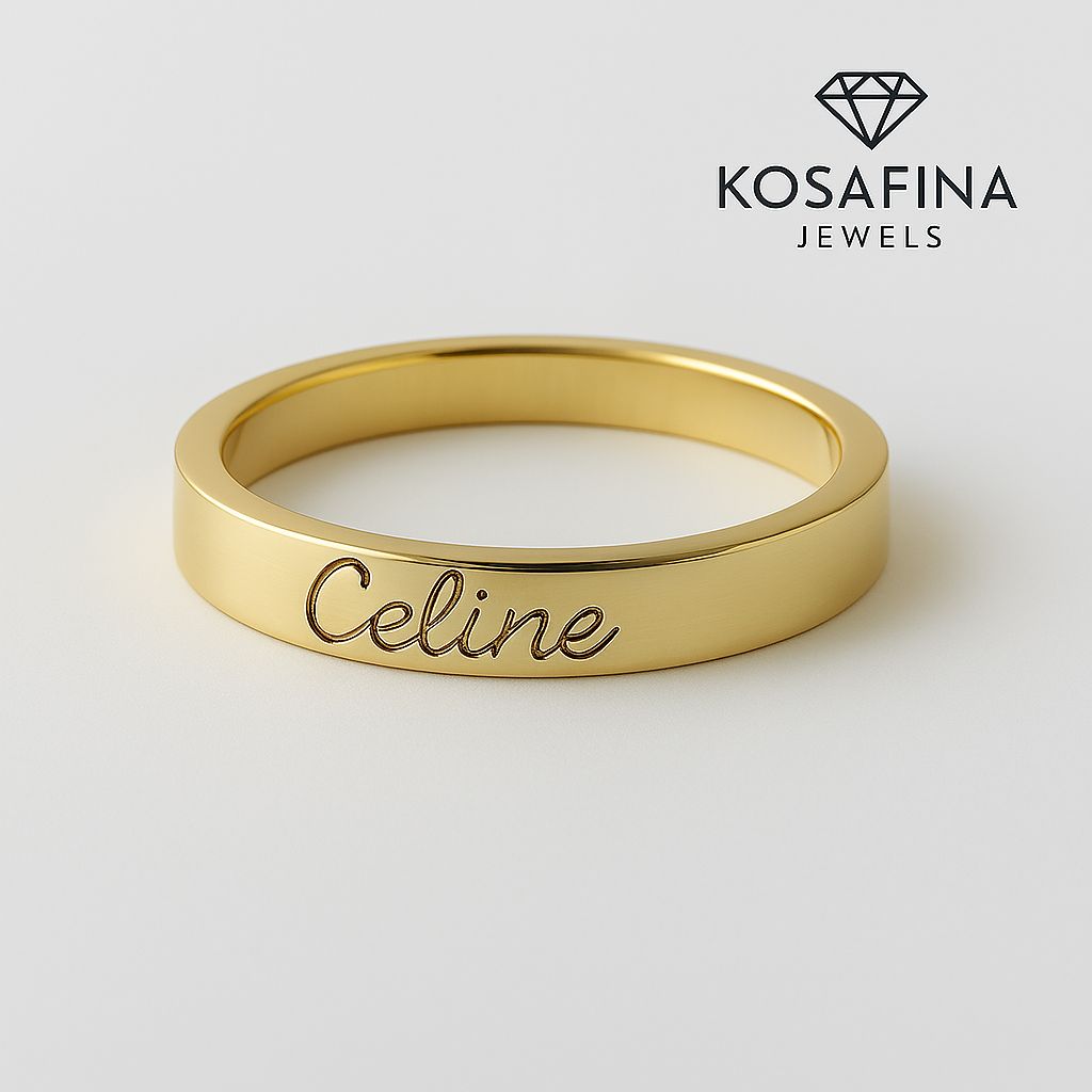 Custom Name Ring